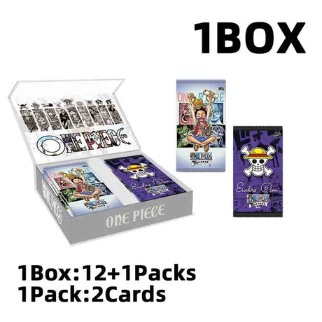 One Piece Collection Cards Box Booster Pack Anime Luffy Zoro Nami Chopper TCG Game Playing Game Cards