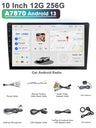 A7870 Android 13 Car Radio Automotive Multimedia Player Wireless CarPlay Car Stereo Bluetooth Universal Auto Intelligent Systems