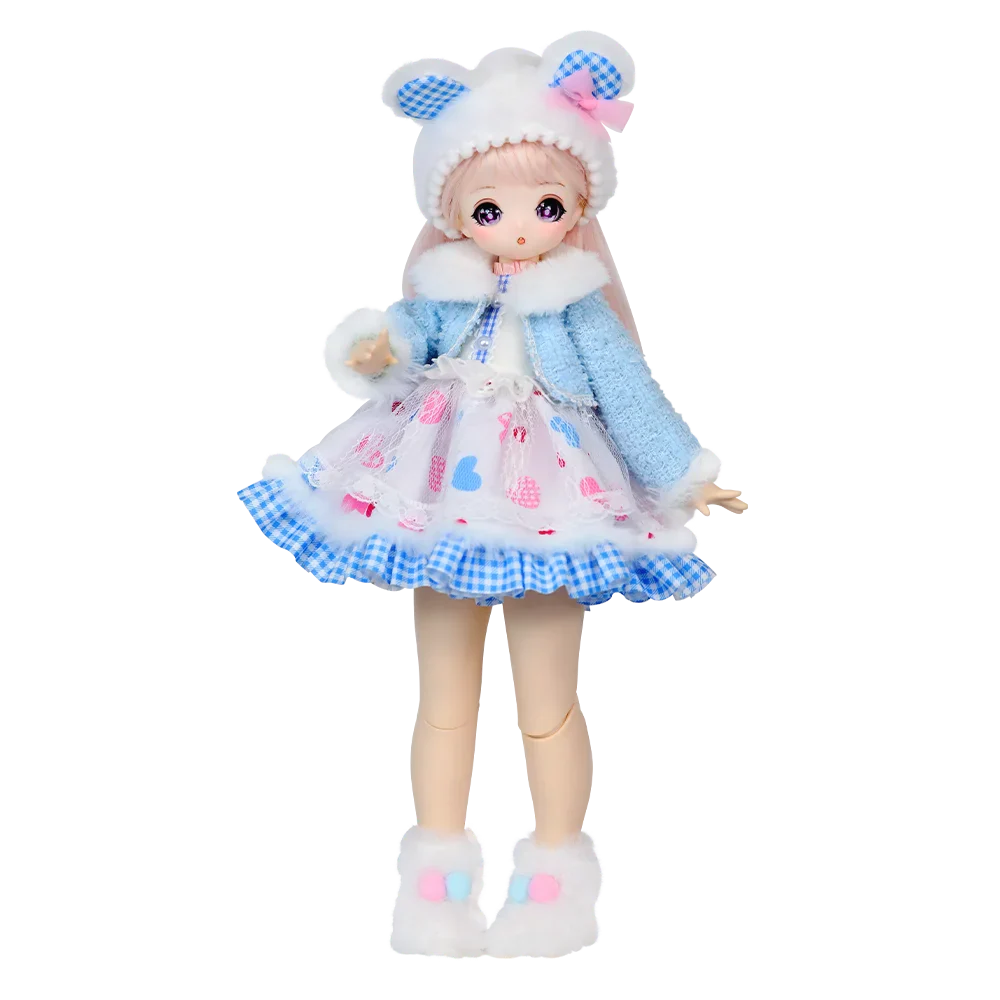 Dream Fairy 1/4 Doll New year style 16 Inch Ball Jointed Doll Full Set Including Hat Outfits Shoes Kawaii BJD MSD for Girls