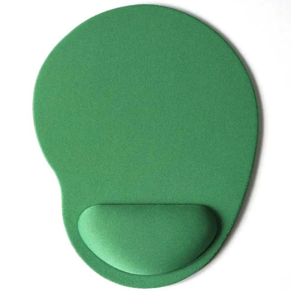 1 PCS Ergonomic Mouse Pad Comfortable Non-slip Gel Wrist Support Simple Solid Color Wristband Mouse Mat