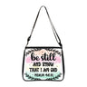 Christian Gift Bible Verse in Spanish Crossbody Bag Con Dios Todo Es Posible Messenger Bags Shoulder Bag Casual Handbag