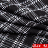 Yarn Dyed Soft Thickening Grinding Wool Plaid Fabric JK Clothing Shirt Skirt Jacket Pants Check Cloth DIY Apparel Sewing Fabrics