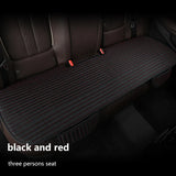 Car Seat Cover Flax Seat Protect Cushion Automobile Backrest Cushion Pad Covers Mat Four Seasons Car Supplies Set