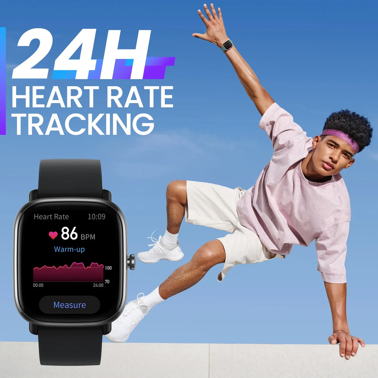 Amazfit GTS 2 mini New Version Smartwatch 68+Sports Modes Sleep Monitoring Smart Watch For Android For iOS