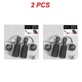 1/2PCS Cordless Silent Jumping Rope Dual Purpose Fat Burning Fitness PVC Solid Material Skipping Rope Indoor Sports Load Jumping