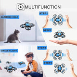 4DRC V8 Mini Drone 4k profession HD Wide Angle Camera 1080P WiFi fpv Dron Camera Height Keep Drones Camera RC Quadcopter Toys