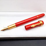 PPS Inheritance Series MB Red&Black Classic Fountain Rollerball Ballpoint Pen with Exquisite Snake Clip Writing Smooth