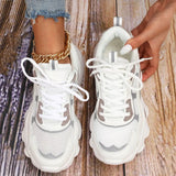 Tennis Shoes For Women 2023 Lace Up Running Shoes Sports Sneakers Woman Platform Sneakers Ladies Shoes On Offer Zapatillas