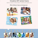 Kids digital camera cartoon multi-functions silicon case Micro Toy lanyard Child Selfie Portable Toddler Video USB Holiday Gifts