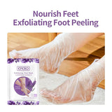 Foot Mask Exfoliating Anti Drying Cracking Heel Peeling Pedicure Socks Dead Skin Remover Spa Moisturizing Feet Lavender Mask