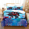 Disney Marvel Cartoon Bedding Set Quilt Spiderman Duvet Cover Comforter Bedclothes Children Kid Boy Bed Birthday Gift