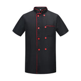 Cool Uniform Quick Dry Chef Jacket Lint-free Unisex Adult Kitchen Chef Coat  Cooking Clothes