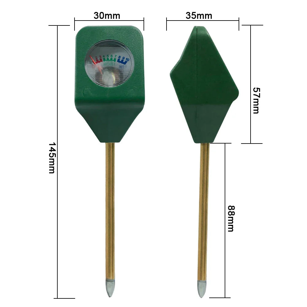 1-5pcs Mini soil Moisture Sensor Meter Probe Gardening Plant Flower Water Analyzer Test Portable Detector Metal Hygrometer Tool