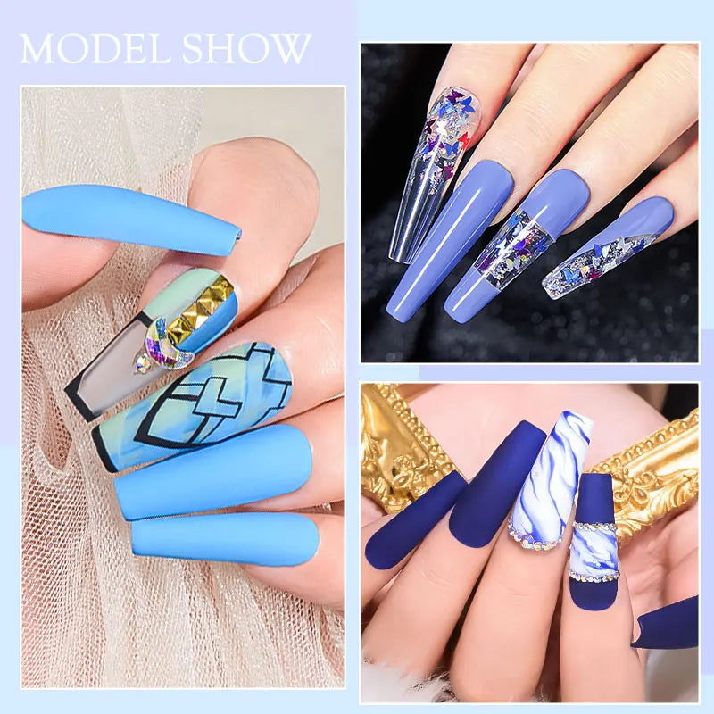 Mtssii  13/16Pcs Gel Nail Polish Set With 36W UV Lamp Dryer Manicure Kit Semi Permanent Soak Off Base Top Coat Nail Art UV Gel