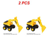 1/2PCS Kids Engineering Truck Car Toy Snow Beach Play Sand Toys Children Gifts Toys For Seaside Play Sand Snow Excavator