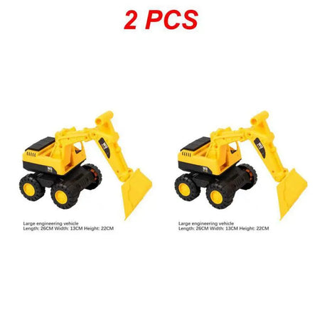 1/2PCS Kids Engineering Truck Car Toy Snow Beach Play Sand Toys Children Gifts Toys For Seaside Play Sand Snow Excavator