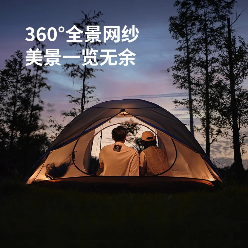 Naturehike 2-3 Persons Ultralight Hiking Tent Outdoor Camping Rainproof Sunscreen House