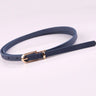 2023 Women Belts New PU Leather Simple Metal Buckle Belt Girls Dress Jean Pants Waistband Belts for Lady Luxury Designer Brand