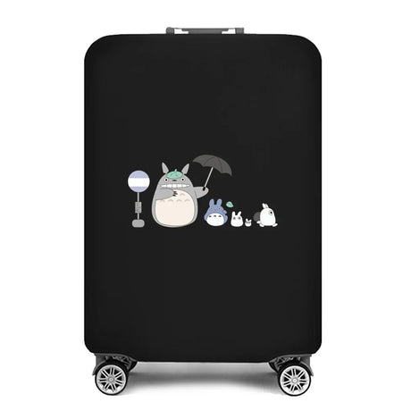 Luggage Protective Cover Elastic Dust Cover Cartoon Printed for 18-28 Inch Bag Suitcase Covers Trolley Cover Travel Accessories