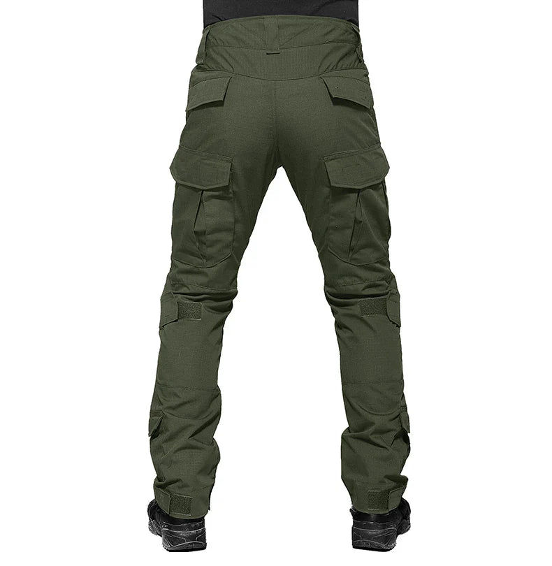 Paintball Work Clothing Military Uniform Multi Pockets Tactical Combat Camouflage Shirts Cargo Knee Pads Pants Suit