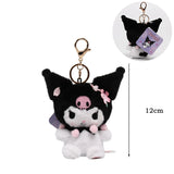 Sanrio Plush Toys Fantasy Cinnamoroll Kuromi Pendant Bag Accessories Keychain Bag Car Pendant Valentine's Day Gift