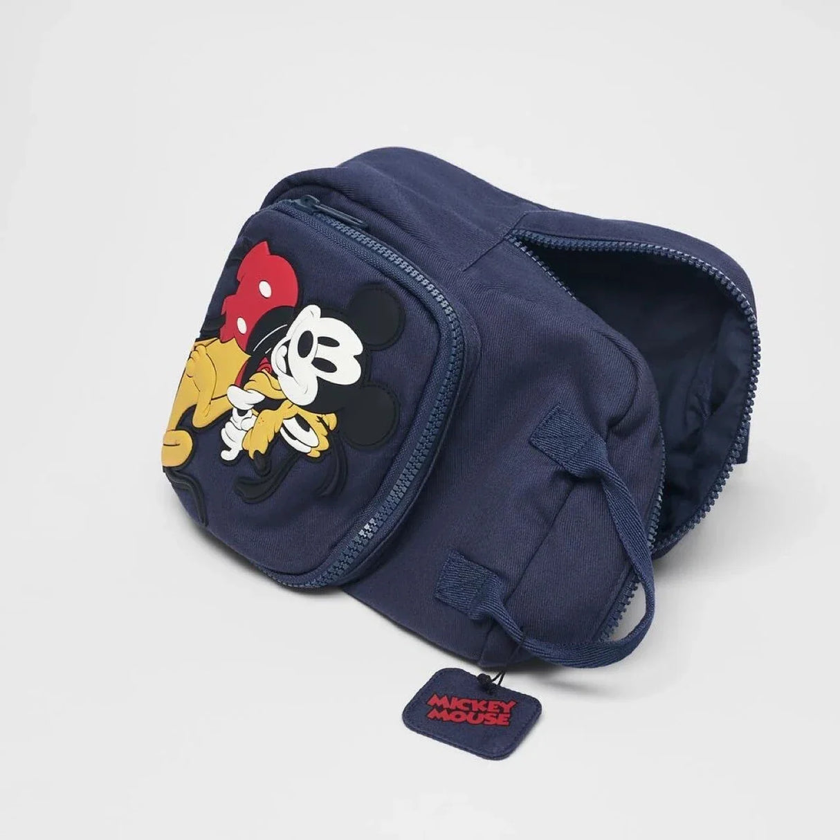 Disney Cartoon Mickey Backpack Fashion Baby Boys Girls Toddler Schoolbag Children's Bag Kids Double Shoulder Bag 2-6 Year Old