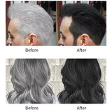 500ML*2 Women Beauty Covering White Hair 5 Minutes Fast Coloring Black Hair Dye Shampoo Products Permanent Hair Dye Shampoo