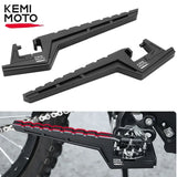 Passenger Foot Peg Extensions For Surron For Segway X160 X260 Motocross Bike Dirt Bike Off-Road Accessories Extended Bracket CNC