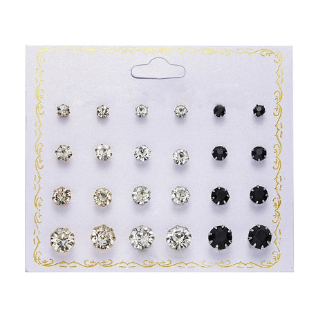 Faux Pearl Stud Earrings Set 15 Pairs Women's Earrings Korean Fashion Simple Tassel Earrings for Girls Women Ear Ring