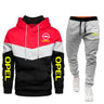 Men's Hoodie Pants Sports Suit OPEL Logo Print Casual Fleece High Quality Unisex Sportswear Jogging Suit Men's 2PCS Set