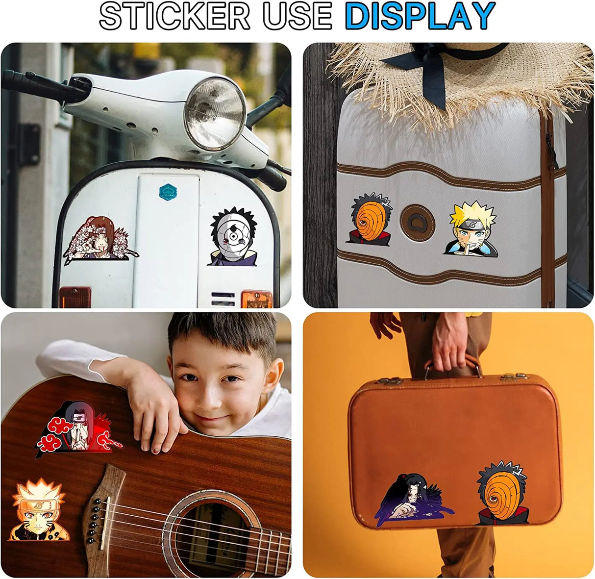 Anime ONE PIECE Luffy Wanted warrant 3D Stickers Moving Motion Stickers Waterproof Decals for Car Tablet Computer Stickers