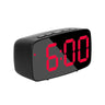 Snooze Function Digital Alarm Clock For Bedroom Bedside Led Square Single Face Desktop Digital Clock For Room