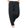 Harem Pants New Men's Cotton Linen Loose Pants Male Casual Solid Color Pants Trousers Chinese Style Sweatpants