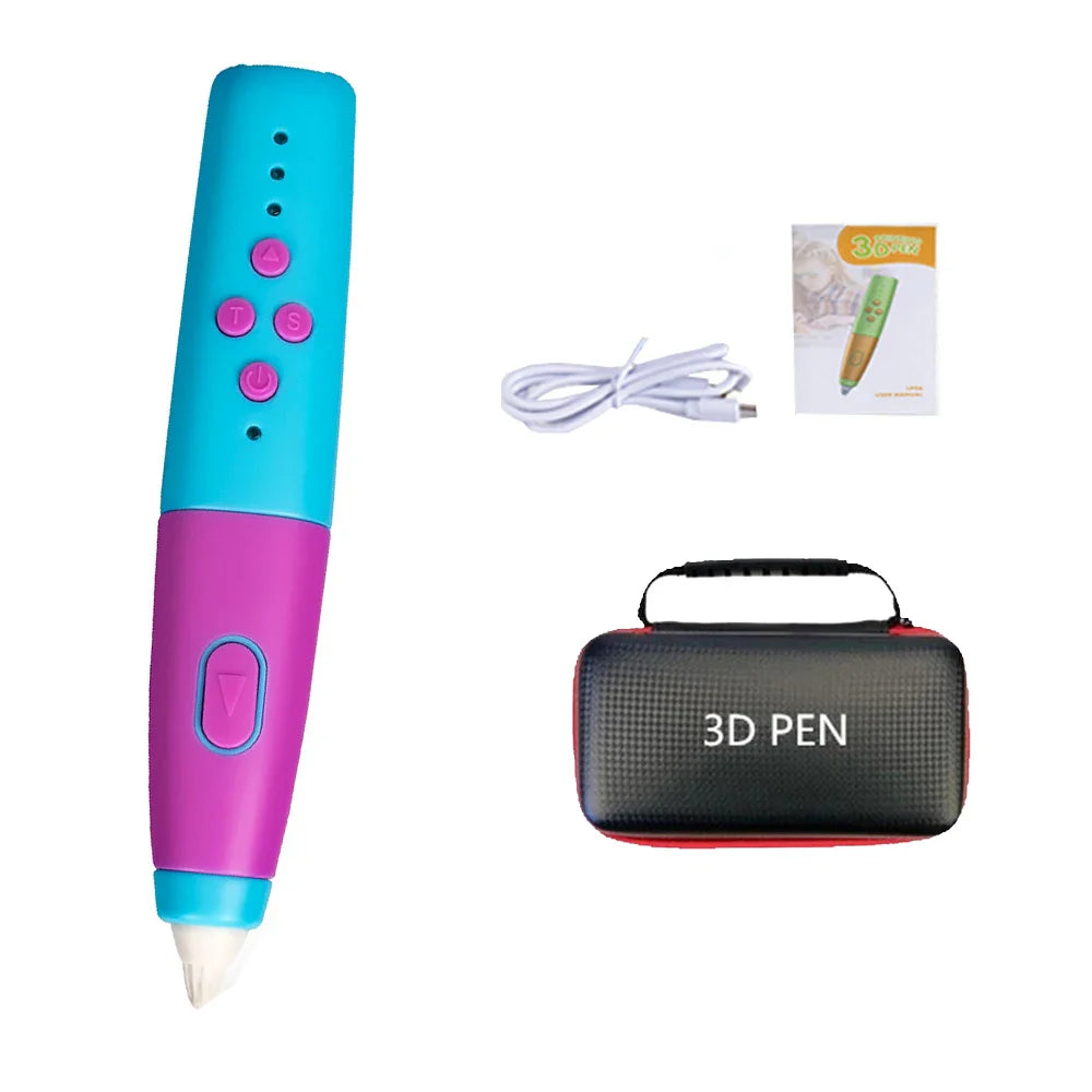 Ultimate 3D Printing Pen Set for Kids - Creative Educational Toys with PCL Filament for Fun and Imaginative Play!