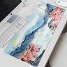 Mouse Pad Gaming Chinese Ancient Painting XL Mousepad XXL keyboard pad Natural Rubber Soft Non-Slip Office Accessories Mice Pad