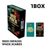 One Piece Collection Cards Box Booster Pack Anime Luffy Zoro Nami Chopper TCG Game Playing Game Cards