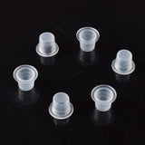 1/2PCS Plastic Tattoo Ink Cups 8mm 11mm 15mm Tattoo Ink Cups Holder Container Pigment Ink Caps Tattoo Accessories