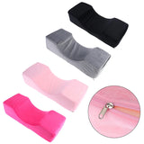 Professional Lash Pillow Neck Support Eyelash Pillow Soft Grafting Eyelashes Memory Foam Eyelash Extension Pillow Makeup Salon