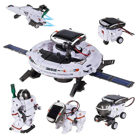 Solar Robot Educational Toys Technology Science Kits Learning Development Scientific Fantasy Toy for Kids Children Boys Gifts