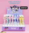 New 48pcs Gel Pen Sanrio Boxed Cartoon Cinnamoroll Pochacco Cute Student Write Press Patch Pens 0.5 Writing Smooth Children Gift