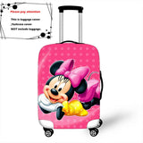 18-32 Inch Mickey Minnie Elastic Luggage Protective Cover Trolley Suitcase Protect Dust Bag Case Travel Accessories