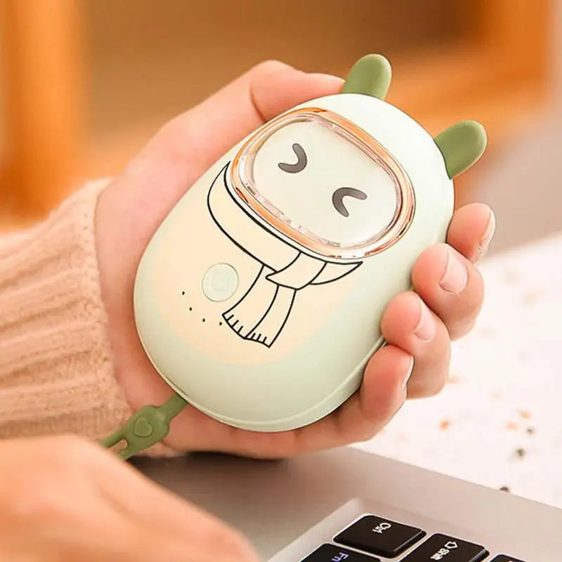 Winter Mini Hand Warmer USB Rechargeable Electric Reusable Hand Heater Easy to Use Pocket Hand Heater for Outdoor Sports warmer