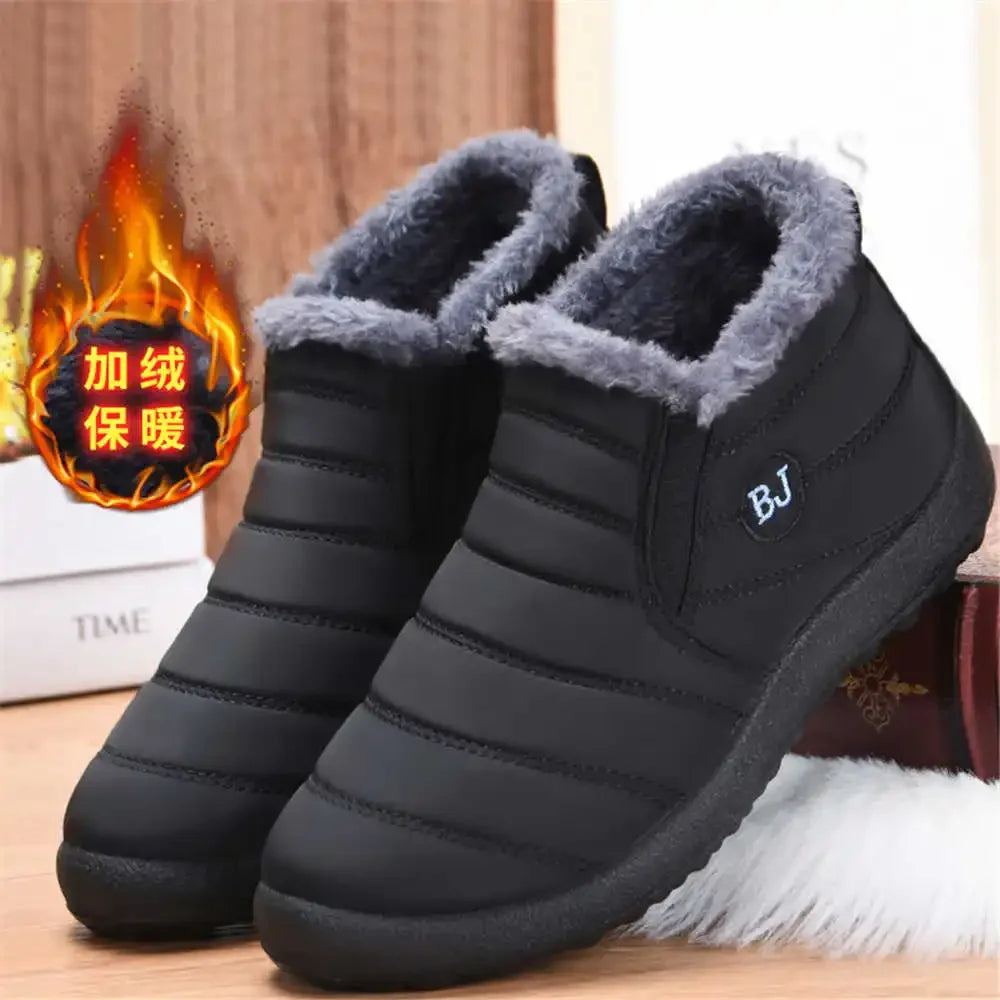 Fur Padded 43-44 Shose For Mens Boots Men High Tall Shoes Men's Shoes Sneakers Sports Top Comfort Famous Upper Hospitality