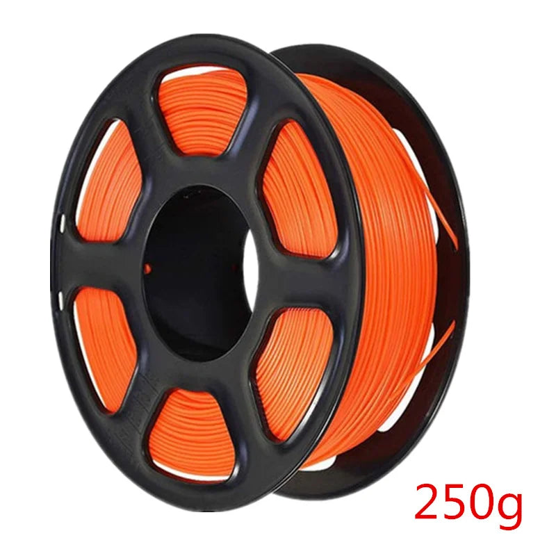 3D Printer Filament 1.75mm 250G TPU 3D Plastic Printing Filament Flexible Filament Printing Materials Gray Black Red Color