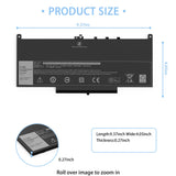 E7470 E7270 J60J5 Battery for Dell Latitude 7470 7270 Laptop Battery 1W2Y2 0MC34Y MC34Y R1V85 242WD GG4FM WYWJ2 451-BBSX BBSY