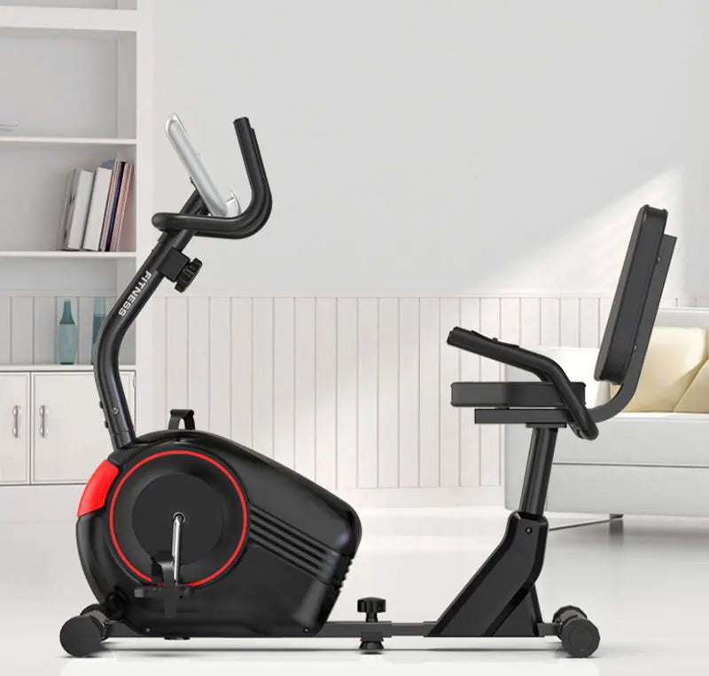 Indoor exercise bike gym fitness sets cycle magnetic exercise bike silent indoor stepping machine fitness magnetic bike