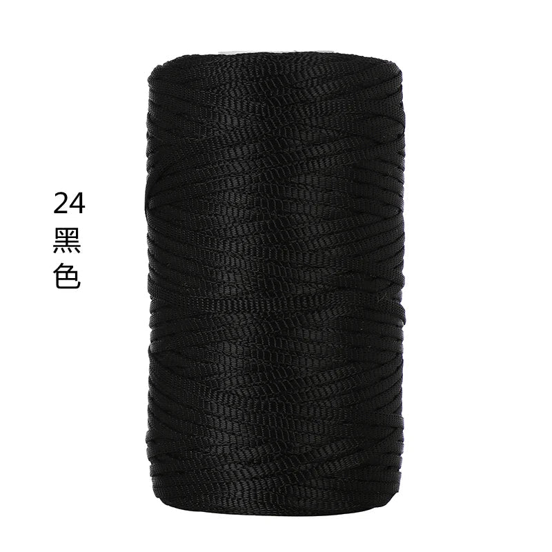 100g Summer Crochet Yarn 3mm Cord Line Hat Thread For Hand Knitting Diy Hat Shoe Shawl Bag