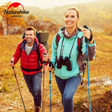 Naturehike Trekking Pole ST09 Folding Hiking Stick Ultralight Hiking Pole Collapsible Hiking Stick Climbing Stick Trekking Stick