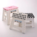 Folding Stool Lightweight Handheld Portable Small Stool Thickened Plastic Folding Stool Household adult children outdoor mat