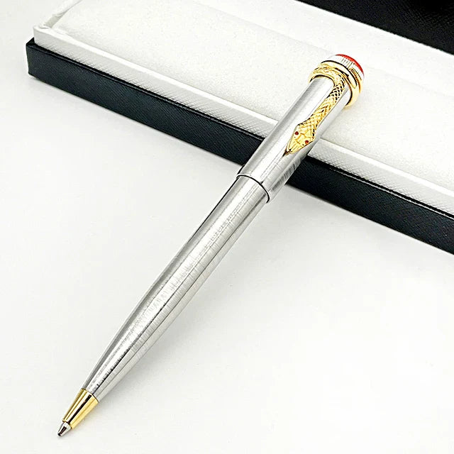 PPS Inheritance Series MB Red&Black Classic Fountain Rollerball Ballpoint Pen with Exquisite Snake Clip Writing Smooth